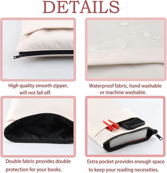 Library Book Date Due Book Sleeve Gift Book Bag Gift for Book Lover Librarian Gift Bookish Gift (Date Due)