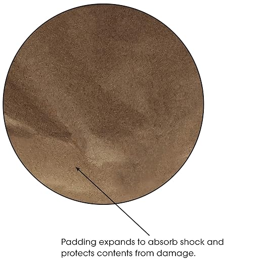 Aviditi White Self-Seal Padded Mailers, 9 1/2" x 14 1/2", Peel and Seal Closure, Fiber Cushioned Envelopes for Protecting Items During Shipping and Mailing, Case of 100