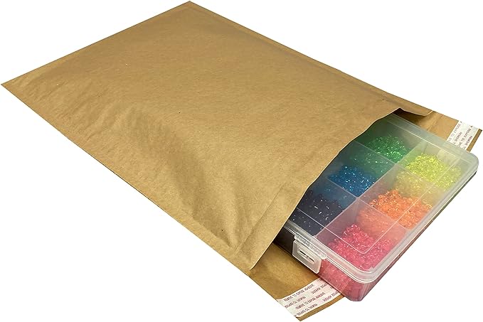 Honeycomb paper padded envelope sealable mailers (30, #5-10.5" x 15")