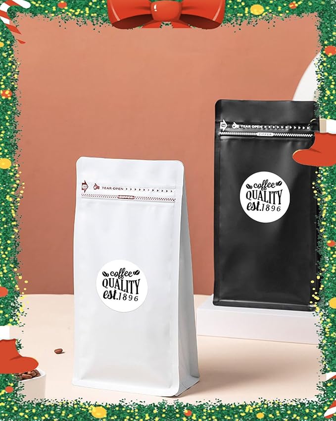 2 x 2 Round Thermal Labels, 2 inch Round Thermal Sticker Labels for Business and Home, for Label Printer, for M110/M220/M221 Label Maker，140 Labels for Printer, White