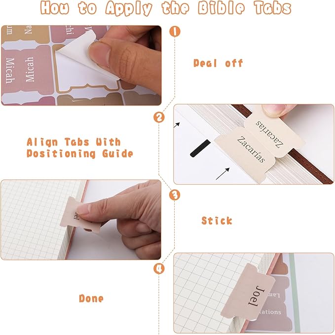 Bible Journaling Kit, Include 12 Bible Highlighters and 6 Pens No Bleed, 90 Laminated Bible Tabs, Magnetic Bookmarks, Sticky Notes, Bible Study Supplies Essentials Set for Women & Men