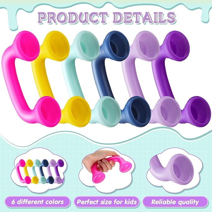 Shappy Bulk Whisper Reading Phones 24 Pcs Whisper Auditory Feedback Phone Classroom Manipulative Hear Myself Sound Speech Therapy Tool for Kids Accelerate Reading Fluency Pronunciation(Rainbow Color)