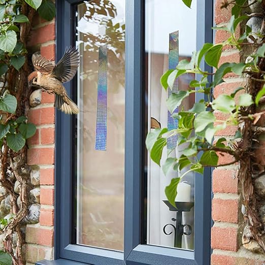 Self-Adhesive Holographic Reflective Tape for Craft Project, DIY Art, Home Decoration, Holiday Packing, etc, 2 Inches by 164 Feet