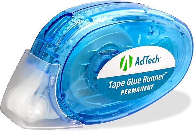 Crafter's Tape Permanent Glue Runner-.31"x8.75 Yards
