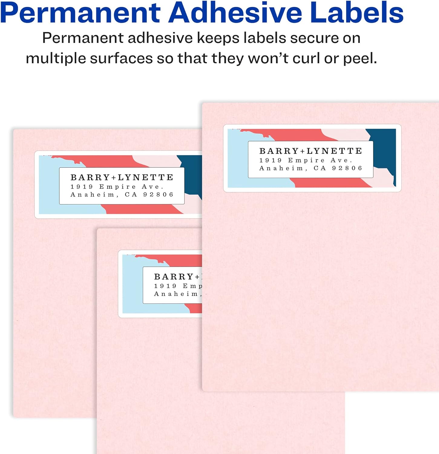 Avery Mailing Address Labels, Laser Printers, 40,000 Labels, 1/2 x 1-3/4, Permanent Adhesive, Easy Peel (5 Packs 5167)
