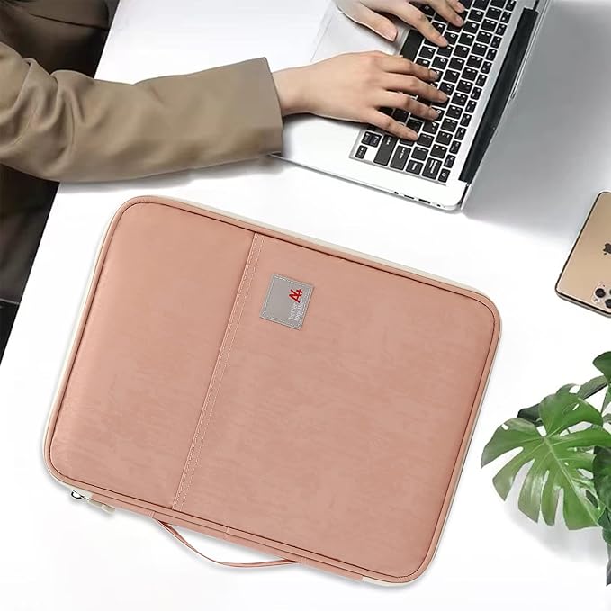 Lanola A4 Document Bags Portfolio Waterproof Business File Holder Travel Gear Organizer Electronics ccessories Bag