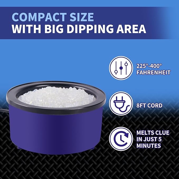 Hot Melt Glue Pellets Pan Glue Pellets, 1 lb, Low Draw, for use with the ZFYOUNG Glue Frying Pan, Great for crafts and DIY projects, no glue gun required