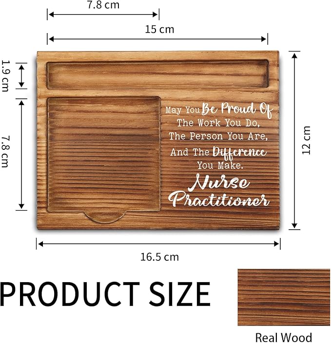 Nurse Practitioner Appreciation Gifts, Thank You Gifts for Nurse Practitioner, NP Gifts for Women, Men, Nurse Practitioner Office Desk Decor Gifts Self-Stick Note Pad Holders ZSS5