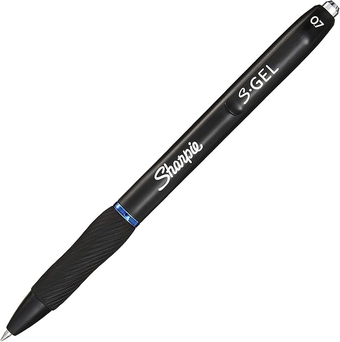 Sharpie S-Gel Refills, Blue Ink Gel Pen Refills, Medium Point (0.7mm), 6 Packs of 2ct, 12 Refills Total