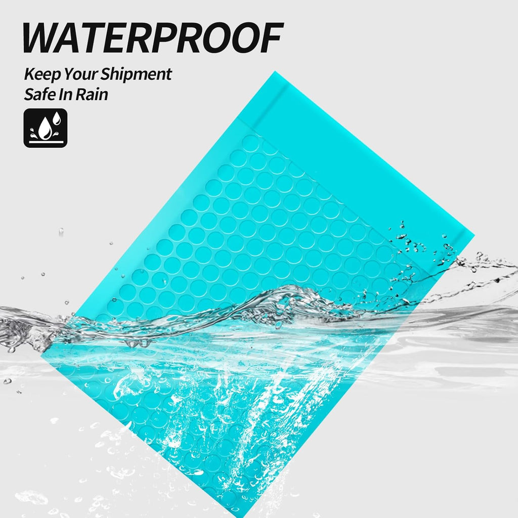 Bubble Mailers 8.5x11inch 40Pack Teal Bubble Mailers Self-Seal Padded Mailing Envelopes Bubble Opaque Padded Mailer for Small Businesses to Package and Mail Jewelry Cosmetics#2