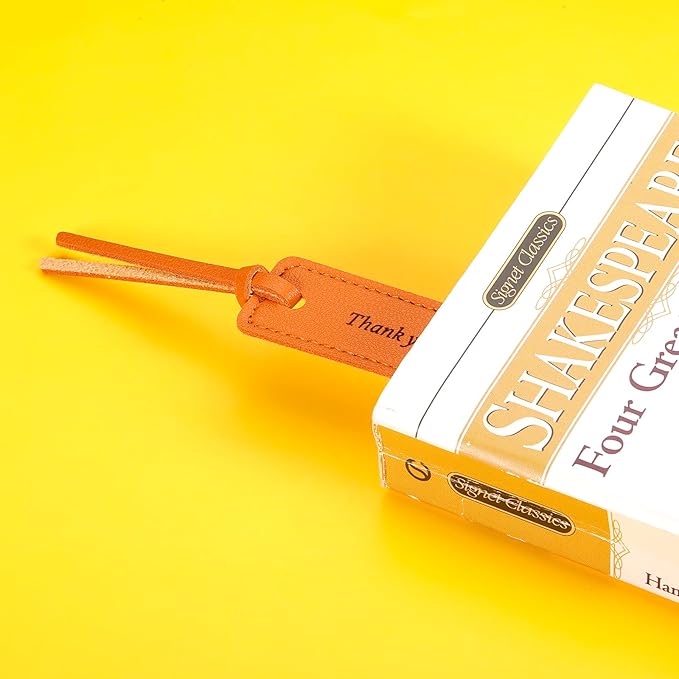 Leather Bookmark 3 Year Anniversary Wedding Gifts for Women Men Him Her 3rd Anniversary Gift for Husband Wife 3rd Anniversary Valentines Gift, Christmas Gift Ideas, Thank You for 3 Beautiful Chapters