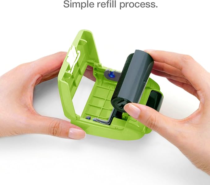 Identity Theft Prevention Security Stamp Wide Roller Security Stamp Kits (Green)