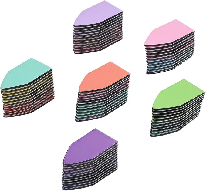 Bright Creations 72 Pack Rainbow Arrow Magnetic Bookmarks - Bulk Mini Magnet Page Clip Markers for Reading - 12 Colors (1 x 0.5 in) - Magnetic Page Markers - Arrow Shaped Magnetic Bookmarks