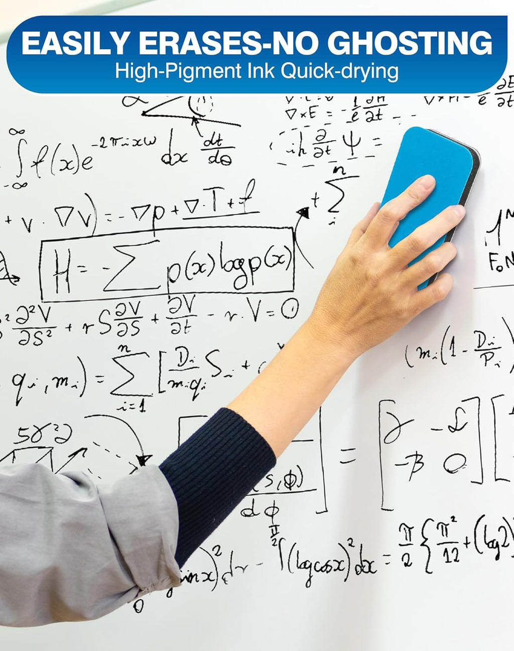 SFAIH Dry Erase Markers Chisel Tip Bulk, 72 Pack Black White Board Markers, Versatile Lines, Low Odor, 1s Quickly Dry, Perfect for School Supplies and Office