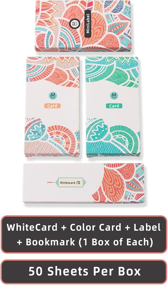 Mixed Pack Blank Cardstock Paper Types - Thick Heavy Cards Stock for Card Making, DIY Art Projects, Greeting Cards, Birthday Part, Study Assistance, Board Game (Mixed pack of 4 card paper types)