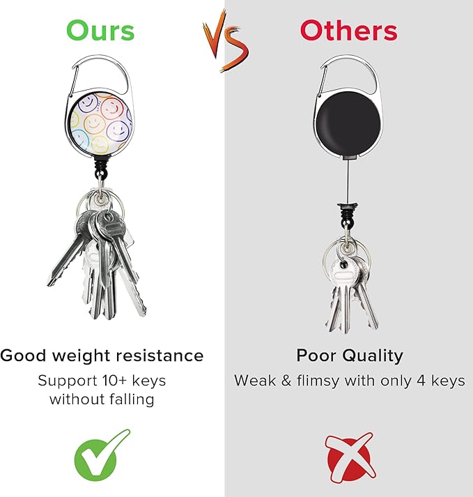 Cute ID Badge Holder with Lanyard Retractable Badge Reel Clip Funny Lanyards for ID Badges Name Tags Keychain for Office Teacher Doctor Student Women Men Nurse Accessories for Work