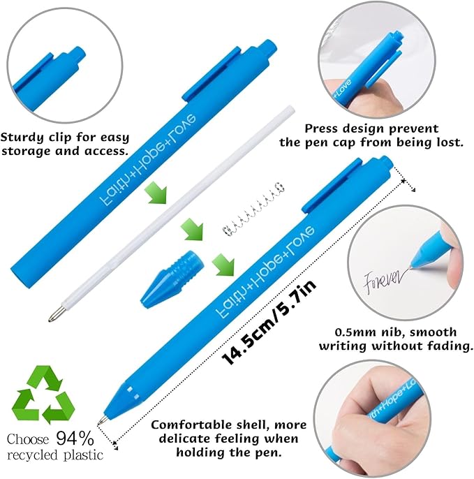 11PCS funny pens for adults,novelty sarcastic snarky office pens ballpoint,Swear Dirty Cuss Word black pens with sayings