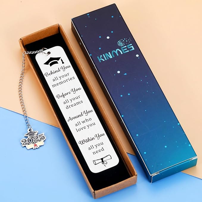 Class of 2025 Graduation Bookmark 2025 Graduation Gifts for Him Her Middle School High School College Graduation Gifts Ideas Senior 2025 Gifts for Student Last Day of School Gifts for Teens Boys Girls