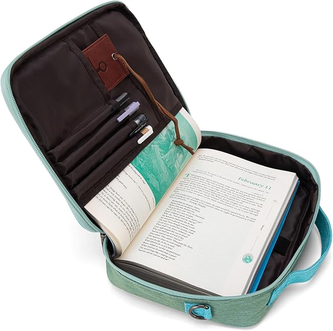 Montana West Bible Covers for Women Bible Cases with Leather Bookmark Protective Crossbody Carrying Book Case for Church Travel Gift