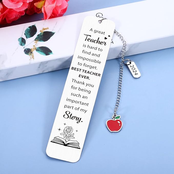 Teacher End of The Year Gifts for Women Christmas Gifts for Teacher Appreciation Gifts in Bulk Teacher Must Haves Thank You Bookmark Birthday Christmas Valentines Day Gifts