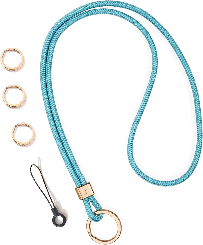 SENLLY Neck Lanyard Strap for Keys, Original Minimalist Design KeyChain Holder