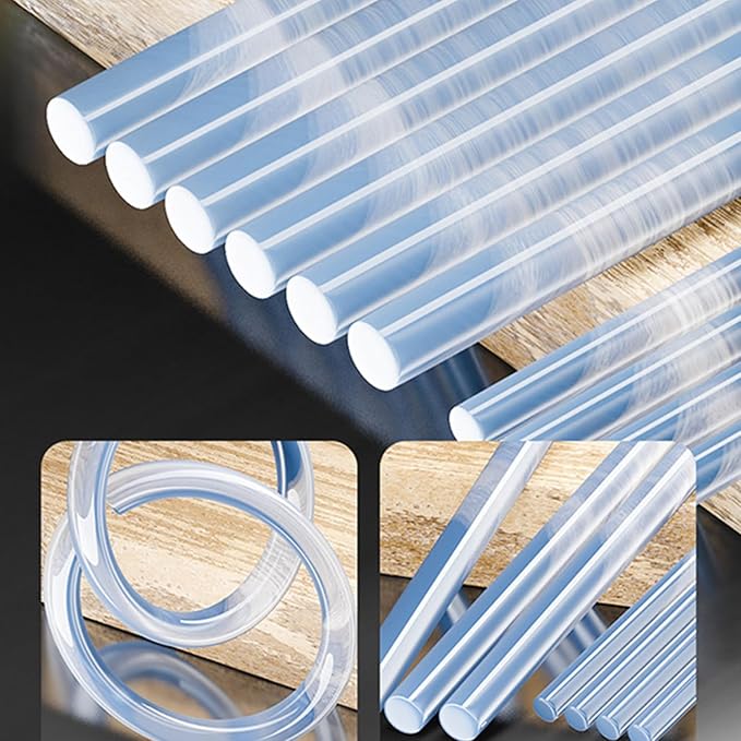 MONVICT Hot Glue Sticks, Pack of 100 (2.2 lb) 4"Long 0.43" Diameter Full-Size Hot Glue Gun Sticks Art Glues Pastes Hot Melt Sticks for Most Large Glue Guns, Clear Glue Sticks for DIY, Arts & Crafts