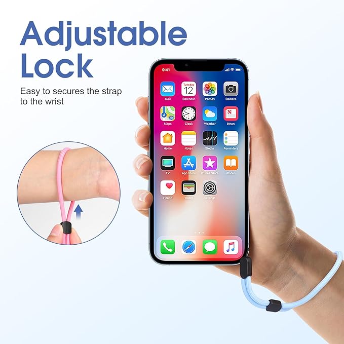 Hand Wrist Strap Lanyard, Adjustable Nylon Colorful for Mobile Phone, Camara, USB Flash Drive, ID Name Tag Badge