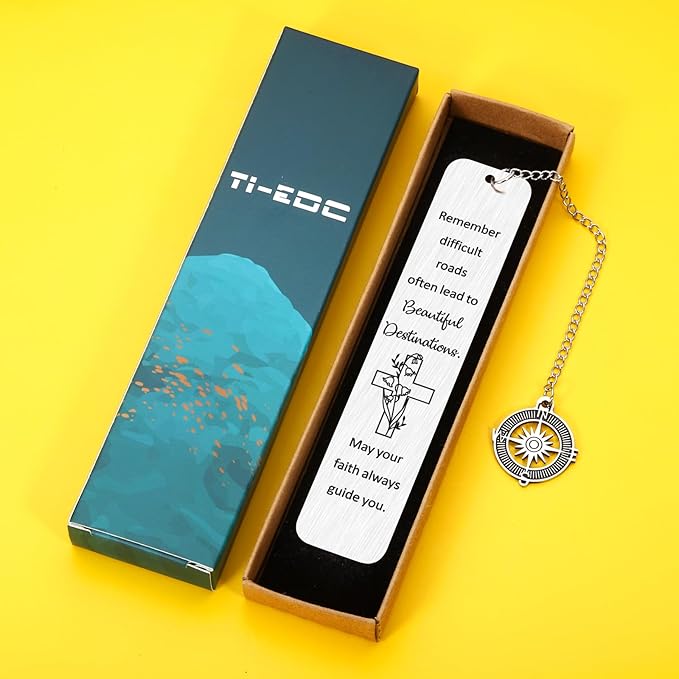 Christening Gifts for Women Baptism Gifts Church Bookmark Catholic Grauduation Christmas Gifts for Him Her Birthday Gifts for Boys Girls