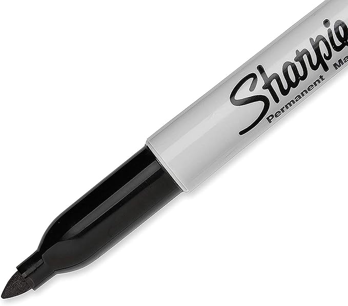 Sharpie Fine Tip Permanent Marker - Black (Pack of 8)
