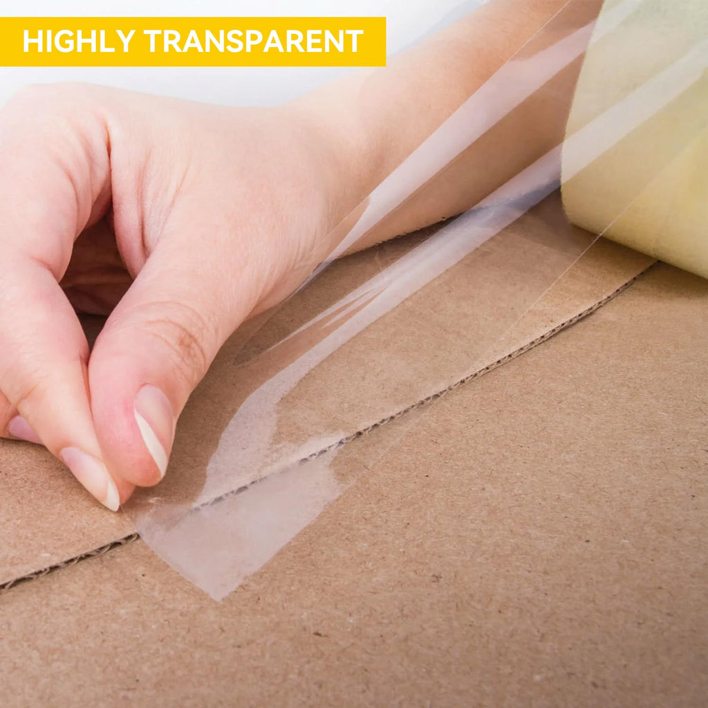 Clear Packing Tape 36 Rolls, Total 3960 yd., Heavy Duty Shipping Tape, Each 2 inch x 110 Yards x 2 mil Thick for Shipping, Packaging, Sealing and Moving