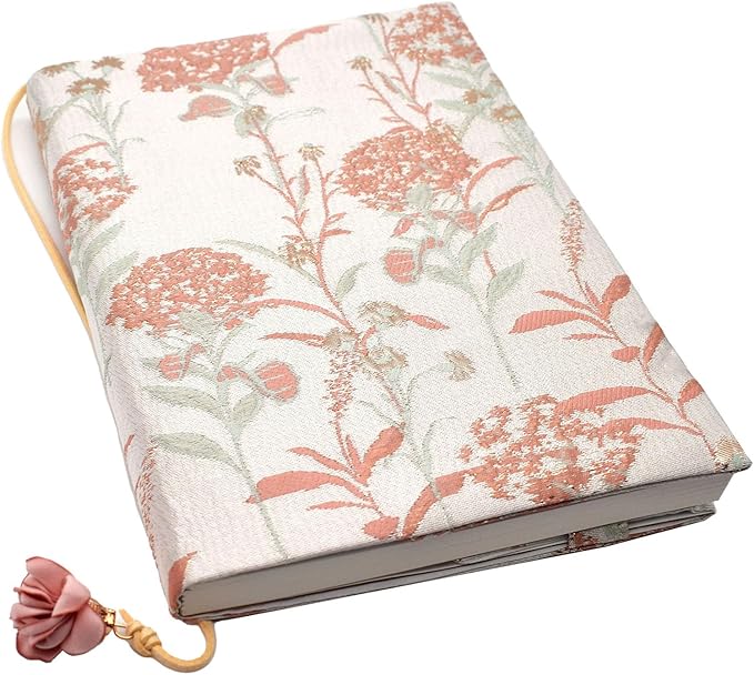 BLBMH Dandelions Book Covers for Paperbacks Book Cover Fit for 5.5x8.2 inch Adjustable Book Sleeve Cover for A5 Books Softcover Protector for Notebook - Pink
