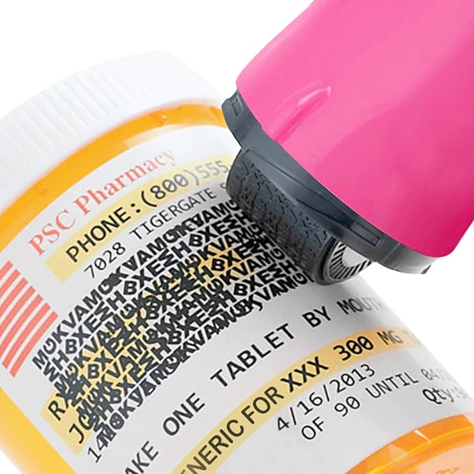 Guard Your ID Advanced Rollers Identity Theft Prevention Security Kits (Pink, Regular 3-Pack)