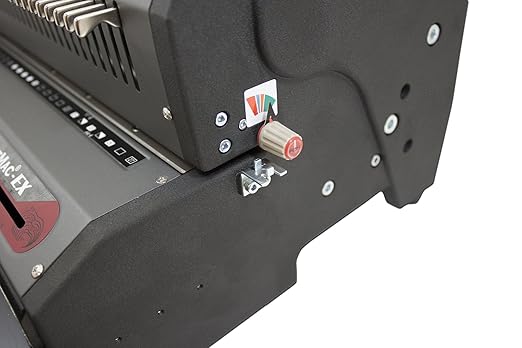 Akiles AWM-EX31 Model WireMac-EX31 All-in-One Electric Wire Punch and Manual Wire Closer, 3:1 Pitch, 3/16" to 9/16" Wire Closing Capacity, Square (4x4 mm) Hole Size, All 40 Disengageable Pins