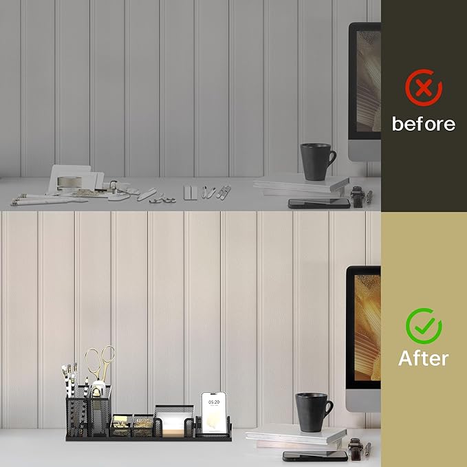 SUPEASY Pen Holder for Desk, 6 Piece Mesh Desk Organizer set, Desk Accessories for Office Organization with Mail Organizer, Letter Phone Holder, Sticky Notes Caddy Storage, Black