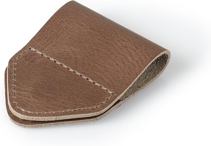 Londo Genuine Leather Handmade Bookmark (Set of 2) (Magnetic, Mink)