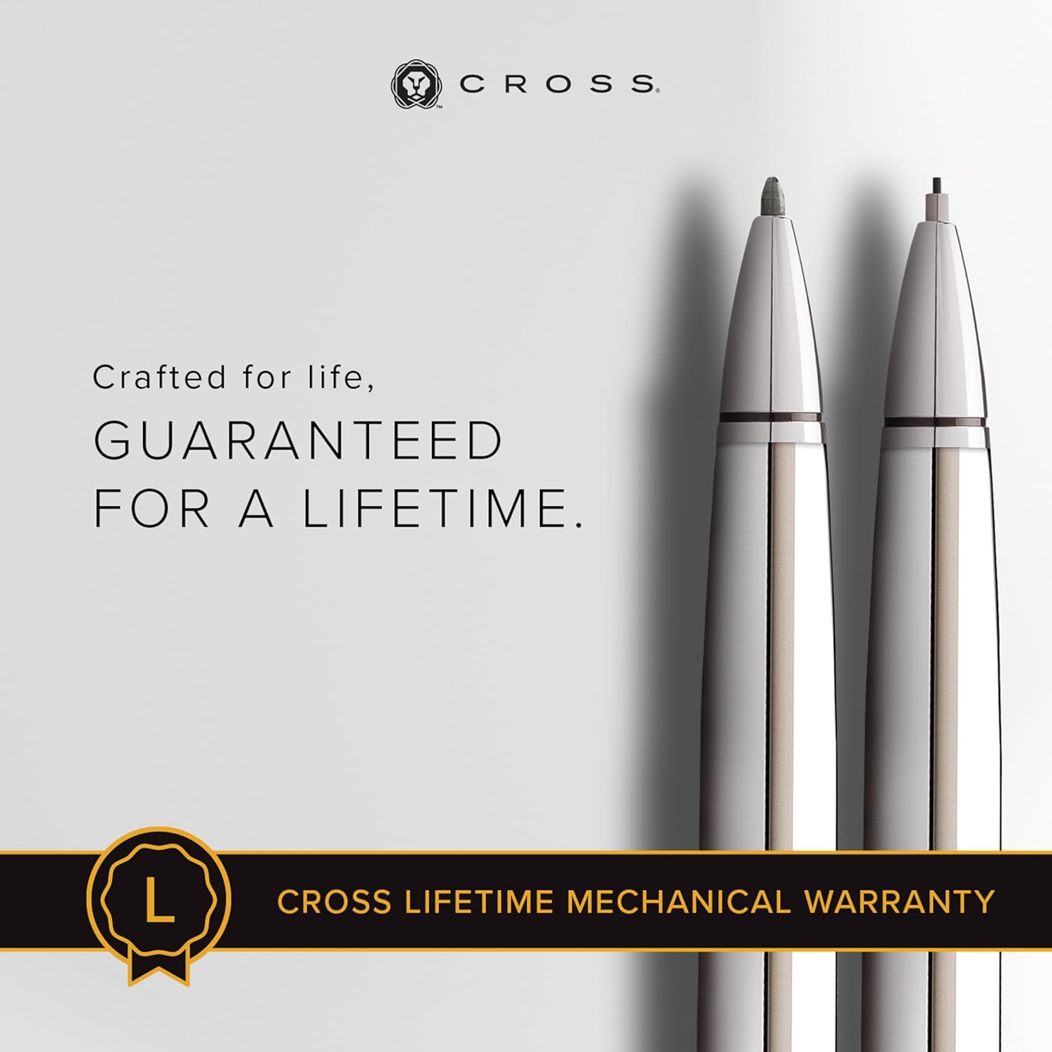 Cross Coventry Polished Chrome Pen and Pencil Gift Set