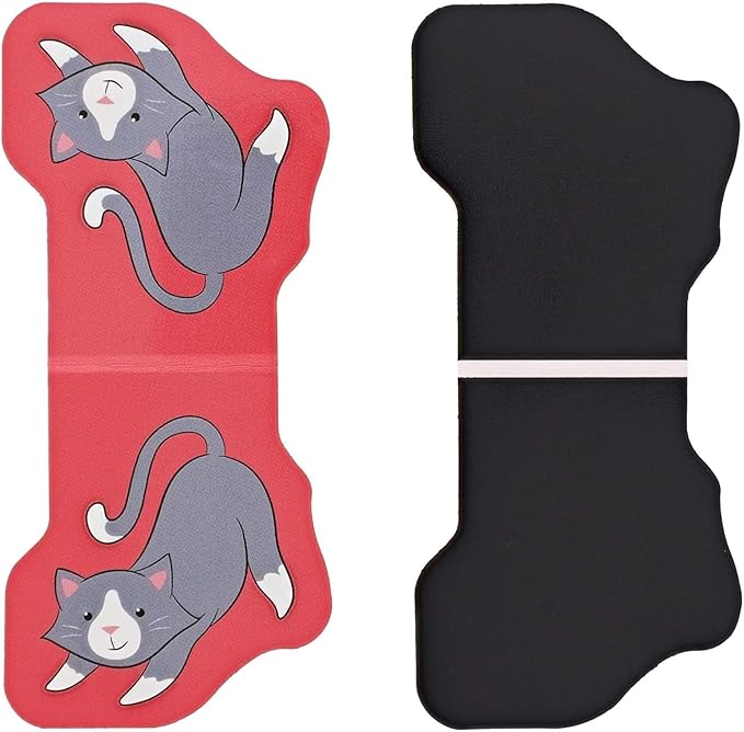 Bright Creations 50-Pack Mini Assorted Colorful Animal Magnetic Bookmarks, Bulk Magnet Set, Page Clip Markers for Kids, Reading, Bookclub, School Book Fairs (10 Designs, 1.7x1.7 in)