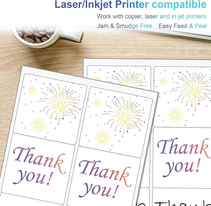 6 Up Shipping Address Labels, 3.33" X 4" (8164/5164) FBA SKU Barcode Label for Inkjet/Laser Printer (1000 Sheet -6000 Labels)