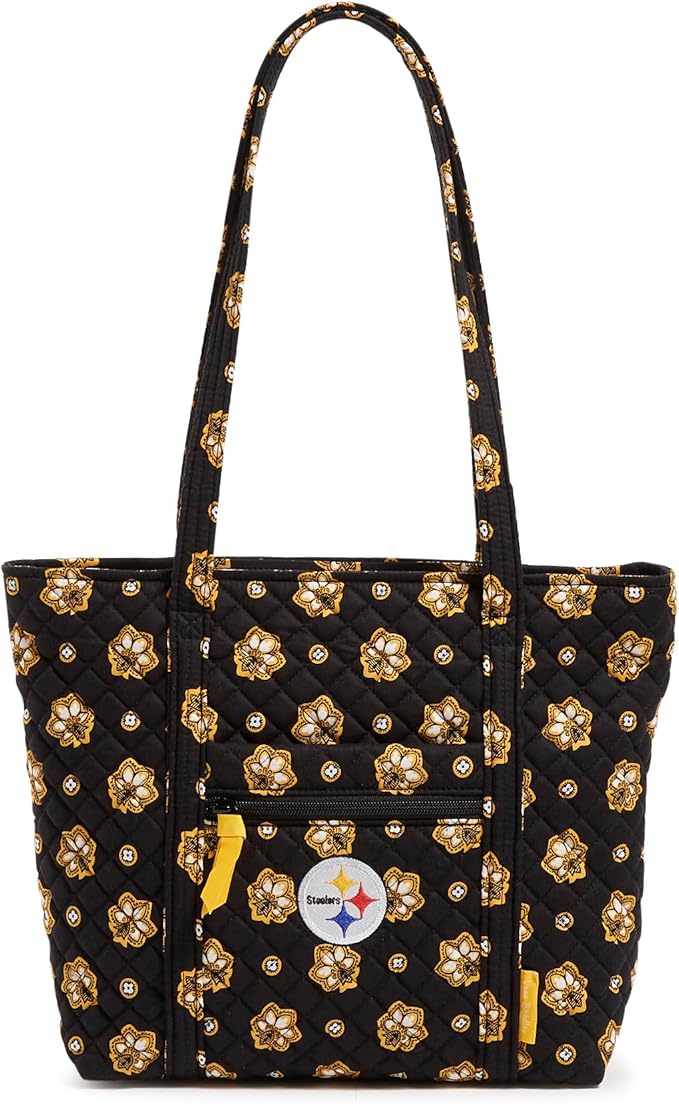 Vera Bradley Women's Cotton NFL Small Vera Tote Bag (Multiple Teams Available)