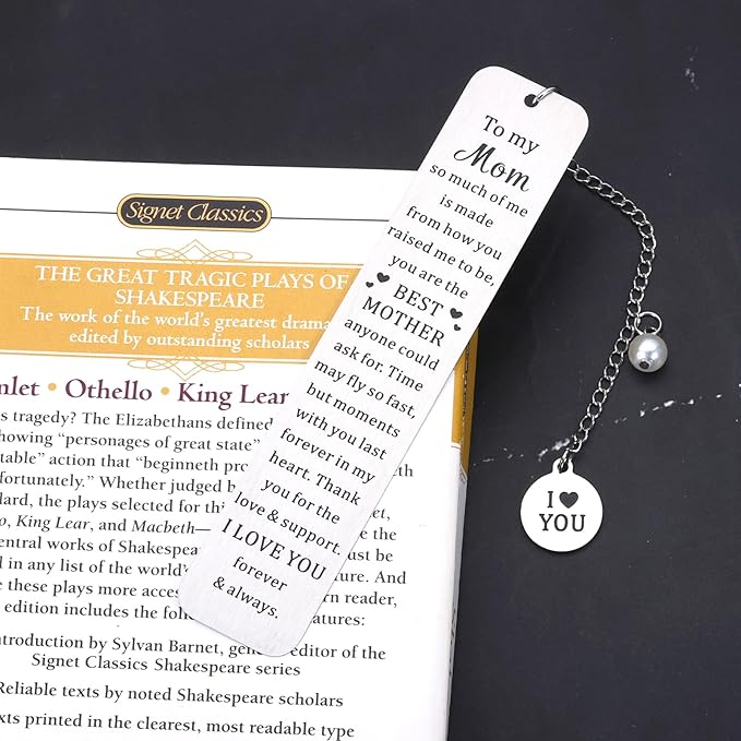 Gifts for Mom, Mothers Day Gifts from Daughter Son Kids, Mom Gifts Bookmark, Mom Birthday Gifts for Women, Mom Gifts from Daughters Sons, Mom Christmas Thanksgiving Valentines Day Gifts for Her Mom