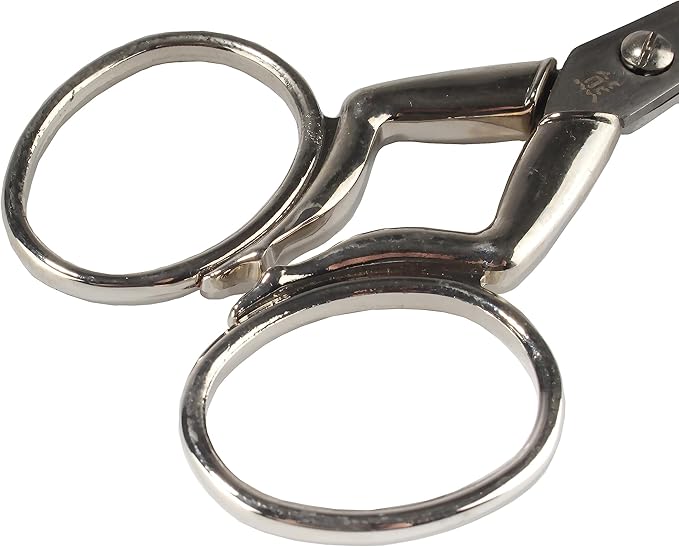 JubileeYarn Leg Shaped Cast Embroidery Craft Scissors - Silver - 3 Scissors