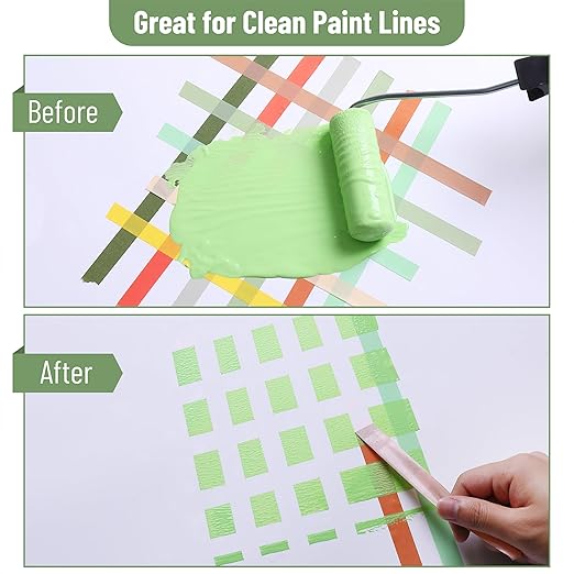 Mr. Pen Decorative Tape Set, 10 Pack - Colored Scrapbook Washi Tape for Craft Journaling