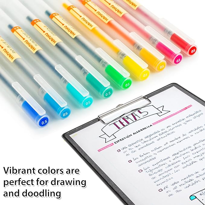 Premium Gel Ink Pen Fine Point Pens Ballpoint Pen 0.5mm for Japanese Office School Stationery Supply24 Packs