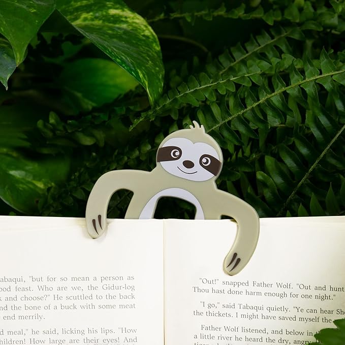 Page Pals Bookmark Bookholder | Page Holder | Music Holder Clip | Music Paper Holder | Magazine, Cookbook | Reading in Bed at Home | Office, Desk, Kitchen Use | Novelty Reading Gift Idea