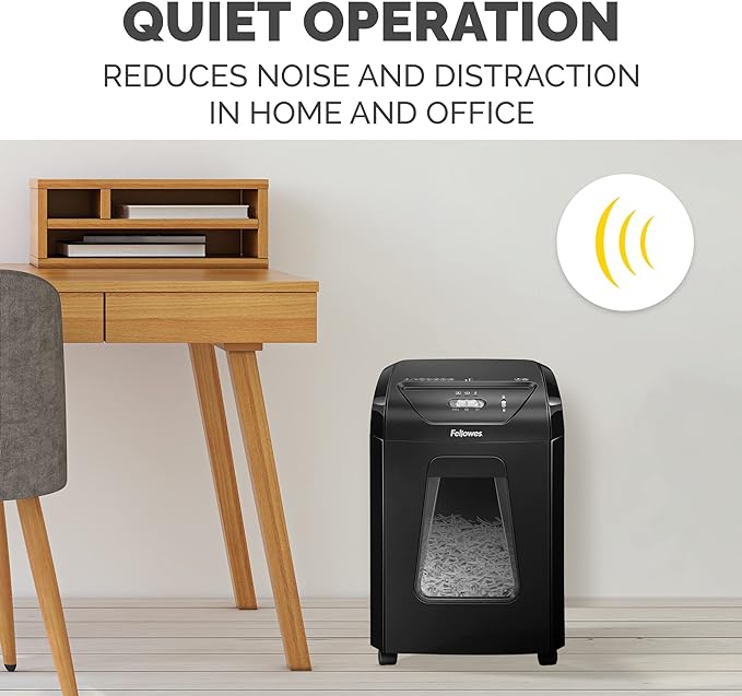 Fellowes 14C10 14-Sheet Cross-Cut Home Office Paper Shredder