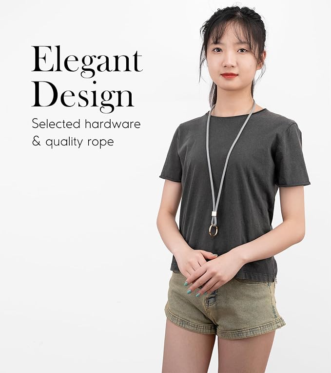 SENLLY Neck Lanyard Strap for Keys, Original Minimalist Design KeyChain Holder