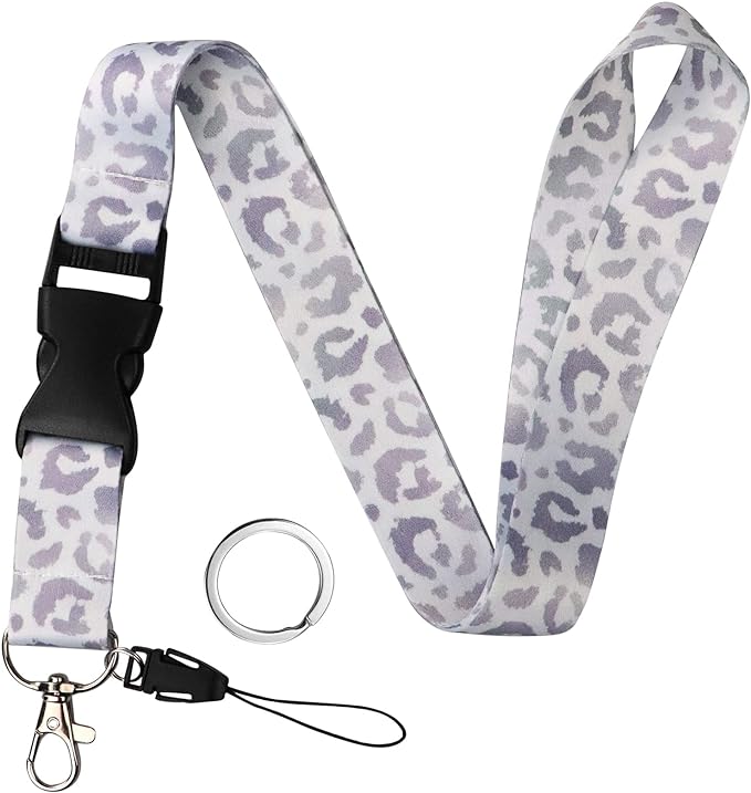 Yiflin Cute Neck Lanyard for Keys, Keychain, Wallet, ID Card Holder, with Quick Release Buckle