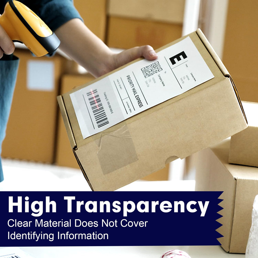 Packing Tape, 36 Rolls Clear Heavy Duty Packaging Tape with Dispensers for Packing Shipping Moving Mailing, Thicker Sealing Tape - 1.88" x 65 Yard Per Roll, 2340 Total Yards