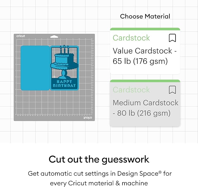 Cricut® Value Cardstock, Bright Bows Sampler - 8.5 in x 11 in (80 ct)