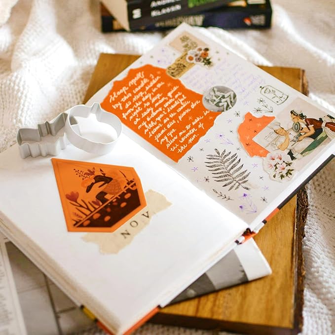 Orange Cardstock Paper 8.5 x 11 80lb Card Stock, Goefun 24 Sheets Orange Construction Paper for Halloween Card Making, Invitations, Menus, DIY Cards